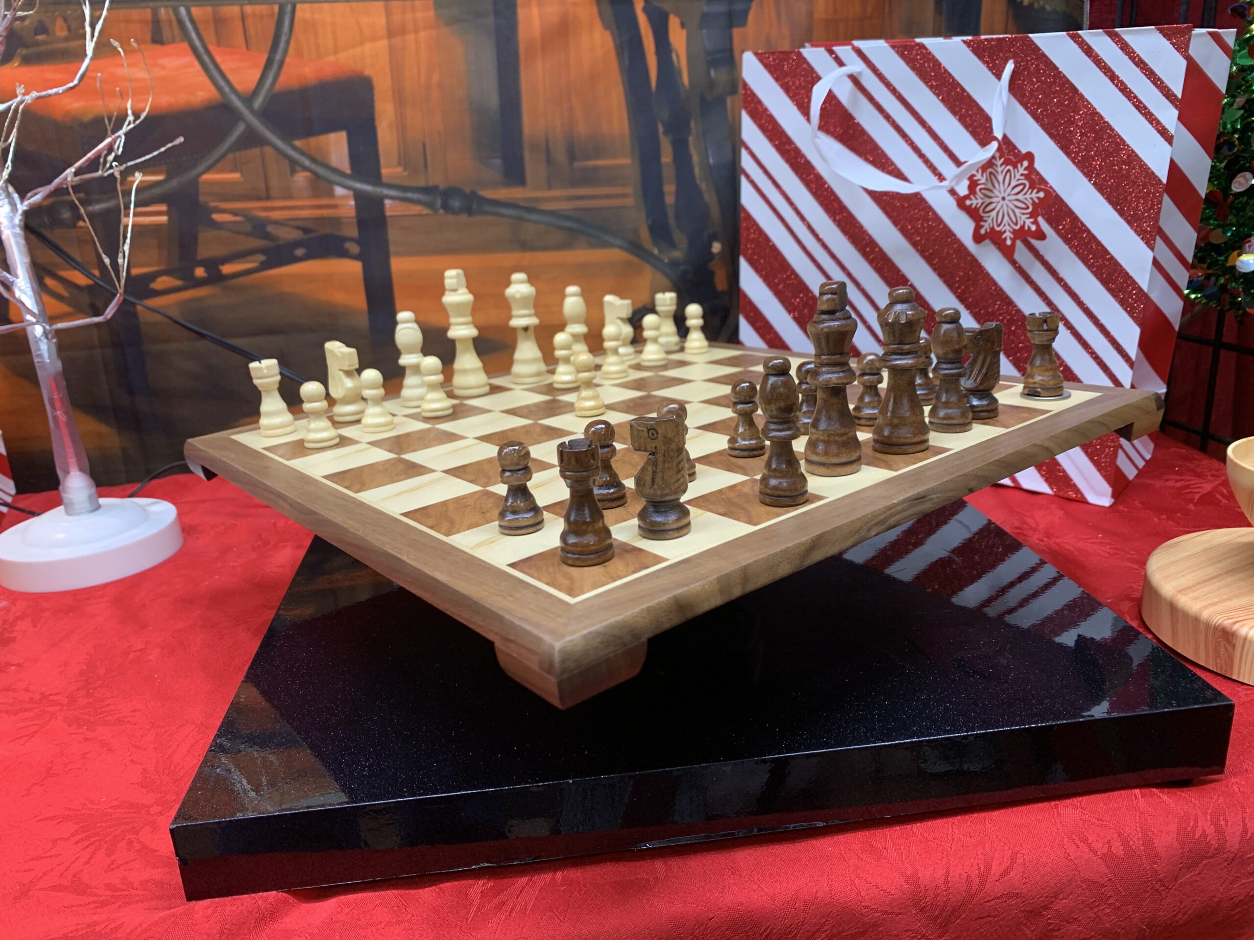 Magnetic Levitation Chess Set