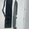 tagi-000002-02 Schrade SCHF52M Frontier Fixed Blade Knife w/ Sheath & Sharpening Stone