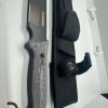 tagi-000002-03 Schrade SCHF52M Frontier Fixed Blade Knife w/ Sheath & Sharpening Stone