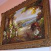 tagi-000005-03 Massive 87x62 in Mediterranean Villa Oil Painting on Canvas Ornate Gilt Frame