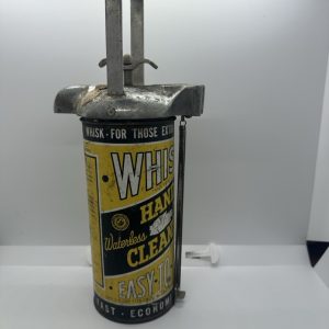 tagi-000008-01 Vintage WHISK Waterless Hand Cleaner U-2 Can Dispenser Advertising Piece