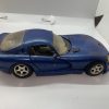 Bburago Dodge Viper GTS 1:24 Blue Diecast Model Car Made in Italy