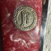 tagi-000012-05 Vintage Bear Cutlery Red Pearl-Style Two-Blade Pocket Knife