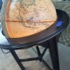 tagi-000014-05 Vintage Replogle Heirloom Globe on Wood Tripod Stand Approx 16 in