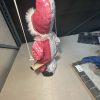 tagi-000016-04 Decorative Clown Marionette Doll on Wooden Swing Pink White Moon Star Costume